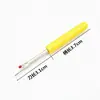Pelacables pequeño pelahilos ropa hilo de punto de cruz pelahilos herramienta cortador de hilo afilado color mango de plástico pelahilos