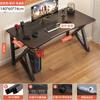 Escritorio de Computadora Mesa y Silla de Escritorio para el Hogar Mesa de E-Sports Escritorio para Transmisiones en Vivo Escritorio de Estudio para Dormitorio Escritorio Sencillo para Dormitorio