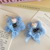 Bonito Gato de Pelúcia Estrela Azul bb Clip Cartoon Doce Menina Fresca Manchete Hairpin Hairpin Acessórios para o Cabelo Acessórios para o Cabelo