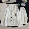 Nuevo conjunto de algodón nube para primavera y otoño, de manga larga y pantalón largo, con estampado de dibujos animados, cómodo para casa, para niños y niñas, adecuado para niños mayores y conjuntos a juego para padres e hijos