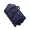Bolsa de Viagem Multifuncional com Rodinhas para Homens, Viagem de Negócios, Mochila de Bordo, Bolsa de Puxar Portátil para Viagem ao Exterior