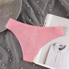 Bragas de cintura baja sin costuras, transpirables y sexys para mujer, de una pieza, en forma de T, fabricantes al por mayor