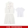 Hanfu Masculino Novo Estilo Chinês Traje Tang Verão Estilo Nacional Conjunto de Colete Bordado Fantasia de Performance para Meninos Florista Mestre Passarela