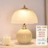Lâmpada Leve de Longa Duração para Dote de Casamento, Luminária de Mesa Cremosa para Quarto de Casamento, Luminária de Cabeceira, Presente de Alto Padrão, Luz Noturna Bridal para Ambiente