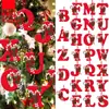 Enfeite de Combinação de Letras Inglesas 2D para Bolsas, Nova Decoração de Feriado, Enfeite para Pendurar na Árvore de Natal, 26 Acrílico