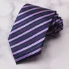 Corbata de Hombre 8cm Formal Nudo Hecho a Mano Sin Nudos Cremallera Camisa de Mujer Negocios Gama Alta Estampada Azul Oscuro Rojo Negro
