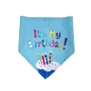 Traje de decoración de cumpleaños para mascotas globo para perro sombrero accesorios para fiesta diseño de bandera pancarta para gato sombrero de cumpleaños
