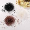 Super Hada Estilo Suave Perezoso Borla de Perlas Flor de Malla DIY Horquilla Hecha a Mano Accesorios para el Cabello de Mujer Accesorios para Ropa