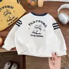 2026 Nueva Sudadera con Capucha para Niños Niños Primavera y Otoño Sudadera Raglán Niñas Sudadera con Capucha de Dibujos Animados Raglán Capa Base Moderna