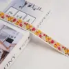 Nova moda 1,8 cm urso de madeira com fita para orelha acessórios de cabelo cocar fita de laço na borda em estoque atacado