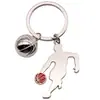 Llavero de metal creativo Copa Mundial de Fútbol llavero creativo de fútbol anillo regalo promocional llavero