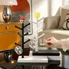 Bonito estante de almacenamiento de tazas de Mario, portavasos con forma de árbol, estante para tazas de café y té de mesa, estante colgante para tazas