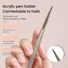 Como Juego de Pinceles para Uñas para Salones de Uñas, Especializado para Pintura Degradada, Dibujo de Pétalos, Dibujo de Flores y Dibujo de Líneas, Pinceles Multifuncionales para Uñas