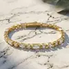 Melhor Venda Europeia e Americana Hit Transfronteiriço da Amazon Pulseira Feminina de Prata Esterlina S925 com Moissanita Irregular Geométrica Cor D