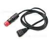 Plugue de geladeira de carro linha de conexão correspondente para geladeira de carro plugue de isqueiro linha conector macho e fêmea de carro geladeira de carro