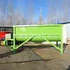 Misturador de 5 metros cúbicos personalizado de fábrica, misturador horizontal de eixo duplo para fazenda de gado, processamento de forragem, misturador de 5 metros cúbicos