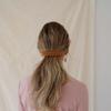Dovii Jewelry 10,2cm Estilo Coreano Retrô Francês Feminino Presilha de Cabelo Quadrada Simples Presilha para Rabo de Cavalo Presilha Superior