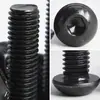 Tornillos de Cabeza Redonda de Acero al Carbono Negro con Hexágono Interior de Grado 10.9 M3/M4/M5-M12