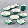 Platos de melamina estilo japonés aptos para el hogar vajilla de imitación de porcelana de alta calidad al por mayor tazón de arroz para el hogar personalizado plato de degustación taza cuchara