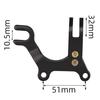 Soporte de modificación para freno de disco soporte de modificación para freno de disco bicicleta ordinaria soporte de modificación para freno de disco