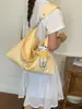Transfronteiriço 2026 Nova Tendência de Outono Mochila Feminina Casual Versátil de Grande Capacidade Bolsa para o Dia a Dia Bolsa de Ombro Duplo Bolsa Transversal