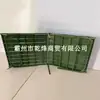 Cama Dobrável Simples Portátil com Quilha para Acampamento ao Ar Livre Estrutura de Tubo de Aço Cama Plana Auxílio de Emergência Resgate de Emergência Cama de Chapa de Aço
