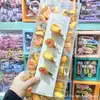 Nuevos Divertidos Pasadores para el Cabello de Frutas Naranja y Piña Despegables, Lindos Pasadores para Flecos de Bebé, Pasadores para Niña