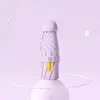 Sombrilla Plegable de Cápsula Protección Solar Protección UV Sombrilla para Mujer Doble Uso Sol y Lluvia Sombrilla Parasol Ultra-ligera Cinco Pliegues Bolsillo Pequeño