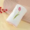 Toalha Souvenir de Tulipa Transfronteiriça, Toalha de Mão, Toalha Pequena, Caixa de Presente com Toalha de Mão, Lembrancinha de Casamento, Entrega de Presente