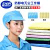 Gorra de trabajo antipolvo blanca antiestática de Sjel, directa de fábrica, para taller, a prueba de polvo, para hombres y mujeres.