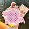 Porta-Chaves Fofo Urso Anjo Quadro de Desenho Magnético Brinquedo Divertido para Descompressão de Estudantes Pingente Acessórios para Bolsa