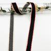 Ventas Directas de Fábrica 1.5cm algodón mercerizado intercolor sarga inserto color seda chenilla accesorios para ropa tira decorativa banda de borde