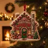 Novo Produto de Natal Presente em Dinheiro de Natal Borboleta de Natal Borboleta Acrílica Clipe de Presente Ornamento