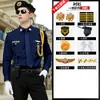 Traje de Seguridad Camisa de Fibra de Bambú sin Planchar Uniforme de Seguridad Ropa de Trabajo Ropa para Conserje de Ventas del Departamento de Ventas de Propiedades para Hombres