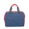 Bolsa de Alambre de Acero con Forma de Abanico Personalizada por el Fabricante Bolsa Aislante con Boca de Bolsa Bolso Bandolera Bolsa para Almuerzo Bolsa para Fiambrera Aislante Engrosada Bolsa de Hielo de Papel de Aluminio