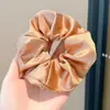 Pasador de tela a cuadros grande, casual, elegante, para otoño e invierno, con elástico, para moño bajo de alta gama, para mujer