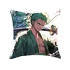 Serie One Piece Dibujos Animados Personajes Luffy Solon Funda de Almohada para el Hogar Animación Imitación Súper Suave Sofá Cómic-Con Almohada