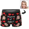 Comercio Exterior Amazon Pod Producción de Una Pieza Ropa Interior Cruzada Boxer Briefs Estampado Digital Patrón para Hombres y Mujeres Fábrica de Boxer Briefs