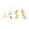 Acessórios Pingente Mia Estilo Coreano Joias Pingente de Galho Colar Pulseira Acessório de Cabelo DIY Feito à Mão Pingente de Vagem de Ervilha