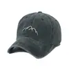 Gorra de béisbol vacía lavada estilo coreano de RPET, Gorra deportiva de RPET con visera para correr, Sombrero de sol sin copa, Fábrica personalizada