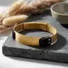 Fábrica de joyas al por mayor, moda europea y americana, maquinaria creativa, pulsera de acero inoxidable, cadena de reloj simple, pulsera para hombre