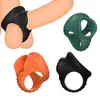 Anillo de Silicona No Vibratorio Ha822 para Hombres, Anillo Físico de Cuatro Agujeros, Producto de Exportación de Extremo B, Disponible para Dropshipping