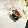 Llavero de Metal en Blanco para Transferencia de Calor Transfronterizo Llavero Colgante para Bolsa de Transferencia de Calor por Sublimación DIY Regalo Publicitario