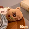 Pingente de Boneca de Pão de Legumes Desenho Animado Fofo Pingente de Boneca de Pelúcia Brinquedo Divertido de Comida Pingente de Mochila Pingente de Mochila Escolar