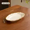 Cuencos y Platos Vintage Cocidos en Horno, Vajilla, Platos de Servir, Cuencos de Arroz para el Hogar, Cuencos de Cerámica para Sopa y Fideos, Set Creativo de Cuencos y Platos, Jingdezhen