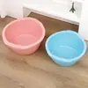 Bacia Plástica de Duas Alças, Redonda, Espessada, Tamanho Grande, para Lavar Roupas, Tomar Banho, Bacia Grande para Bebês Pequenos, Lavatório Doméstico, Bacia para Lavar as Mãos
