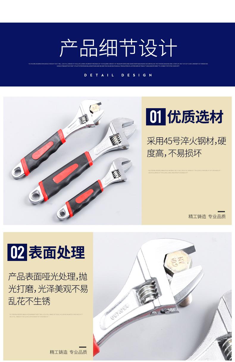 活口扳手图
