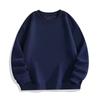 [Tienda Oficial Feeltime] Nueva Sudadera de Algodón Puro de Hombros Descubiertos y Cuello Redondo para Otoño e Invierno Venta al por Mayor Uniforme para Fiesta Anual Ropa de Trabajo para Hombre