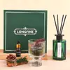 Kit de Presente Aromaterapia Pinheiro e Musgo - Presente de Aromaterapia Sem Chama, Decoração Difusora de Aroma, Lembrança de Aromaterapia para Casa