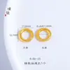 Puzuo Antigo Areia Dourada Lótus Dourado Ano Novo Zodíaco Ano Dourado Contas Trançadas Corda de Mão Pulseira Acessível Luxo Nicho Exquisito Joia de Mão